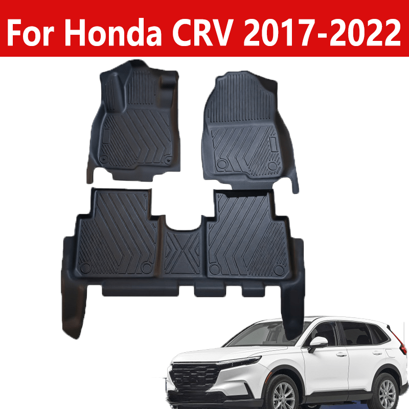 Car Accessories Honda - TPE Autofußmatten für Honda CRV 2017-2022,