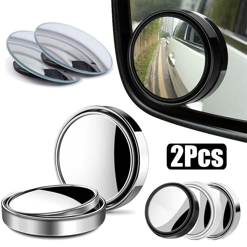 Car Blind Spot Mirror - 360 ° Verstellbarer Weitwinkel-Rundspiegel für Tote