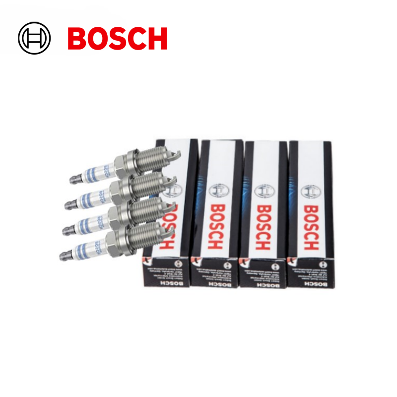 Bosch Spark Plug Platinum - 4 Stück Bosch Single Platinum Zündkerzen