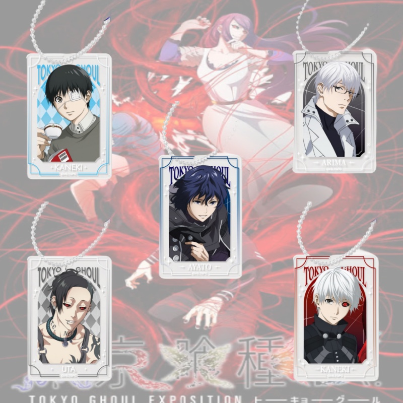 Car Accessories In Tokyo - Tokyo Ghoul 6CM Acryl-Anhänger Schlüsselanhänger Zubehör