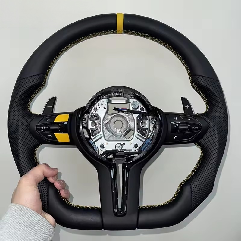 Car Accessories For Steering Wheel - Lenkrad aus Leder für BMW F10