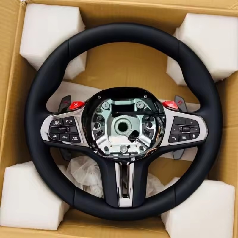 Car Accessories For Steering Wheel - Lenkrad aus Leder für BMW G80