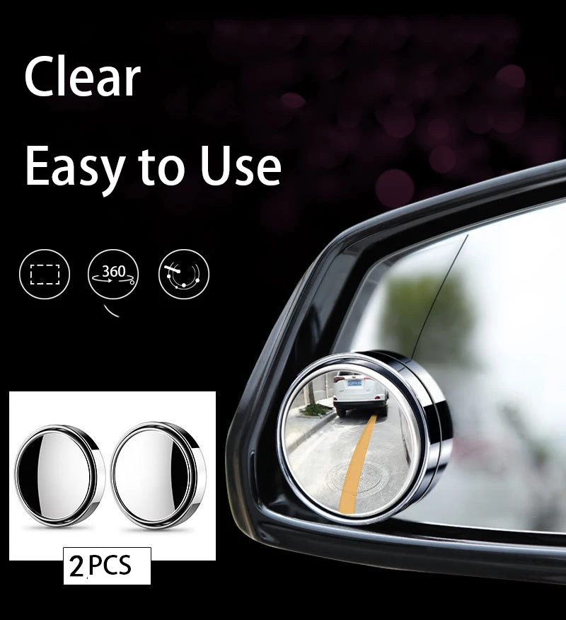 360 °   Verstellbarer Weitwink – Car Blind Spot Mirror Bewertung und Preis