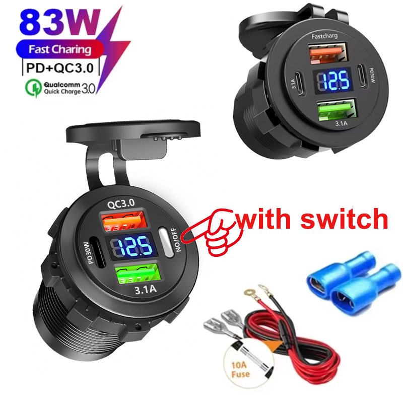 QC 3.0 PD30W Dual-USB-Schnelll – Car Accessories Thailand Bewertung und Preis