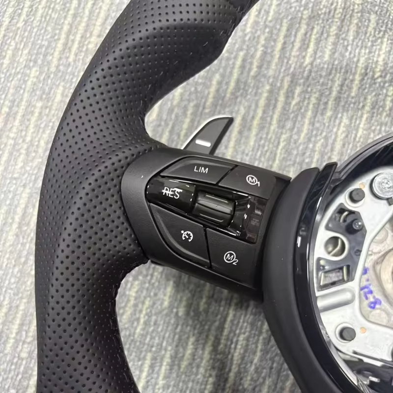 Auf Lager Leder-Autolenkrad F1 – Car Accessories For Steering Wheel Bewertung und Preis