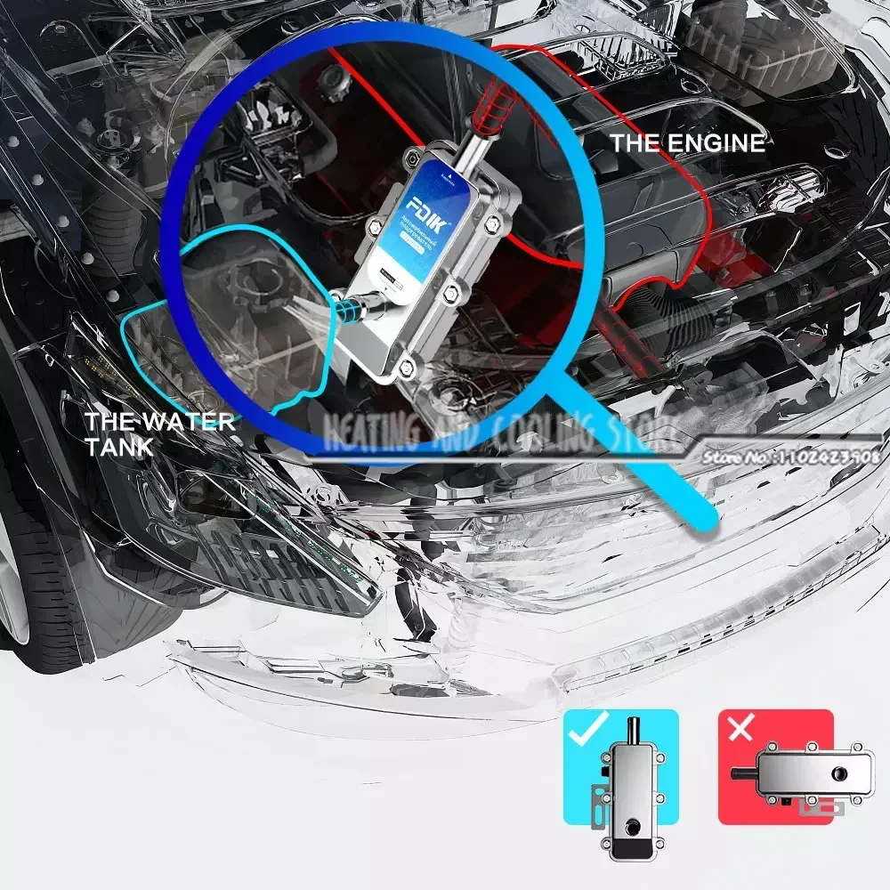 1,5 KW 2KW 3KW Auto Vorwärmer  – Car Accessories For Winter Bewertung und Preis