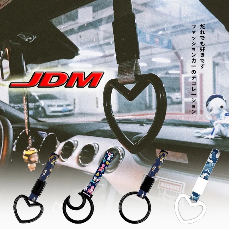 Jdm tsurikawa runder Ring Herz – Car Accessories Jdm Bewertung und Preis