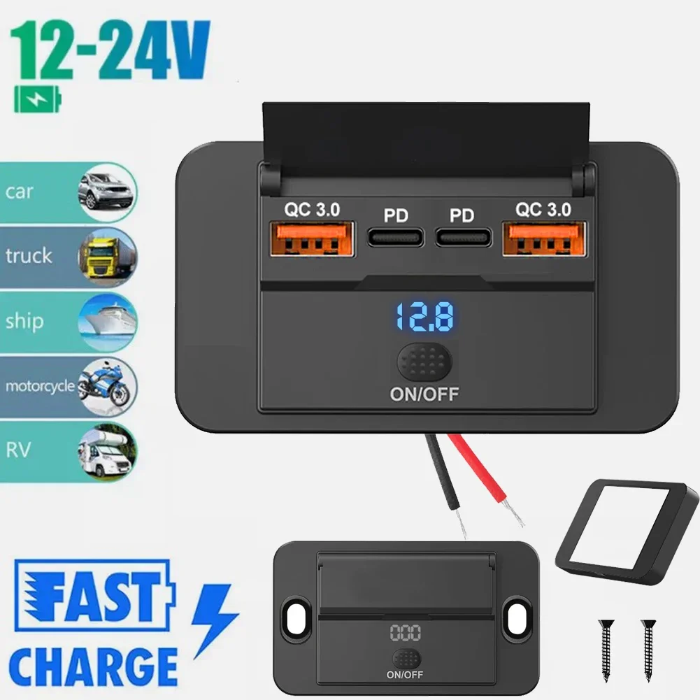 Auto-Ladeadapter mit Schalter, – Car Accessories Thailand Bewertung und Preis