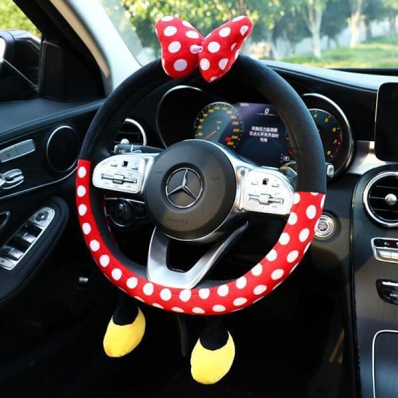 Niedlicher Disney-Plüsch-Lenkr – Car Accessories For Winter Bewertung und Preis